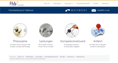 Desktop Screenshot of fhb-rn.de